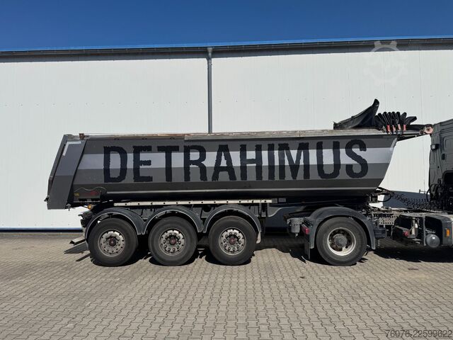 Tipper semitrailer FLIEGL 3 Achs Stahl 24,5 cbm Stone Master light