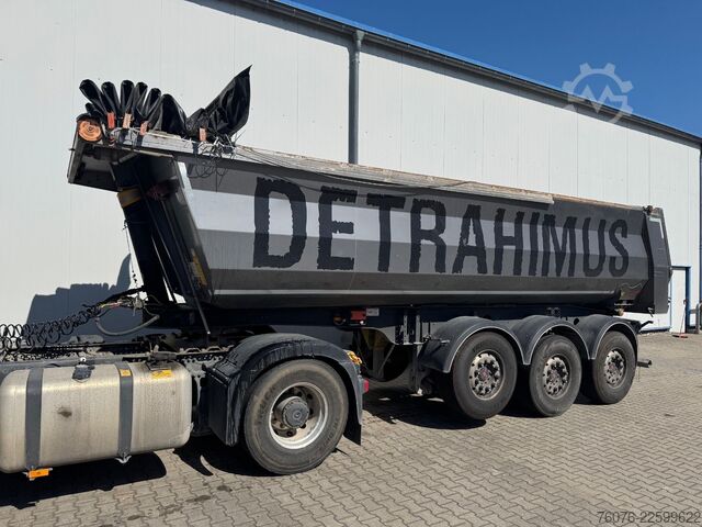 Tipper semitrailer FLIEGL 3 Achs Stahl 24,5 cbm Stone Master light