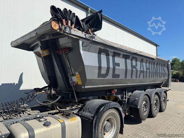 Tipper semitrailer FLIEGL 3 Achs Stahl 24,5 cbm Stone Master light