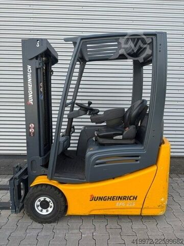 Electric 3-wheel forklift Jungheinrich EFG215