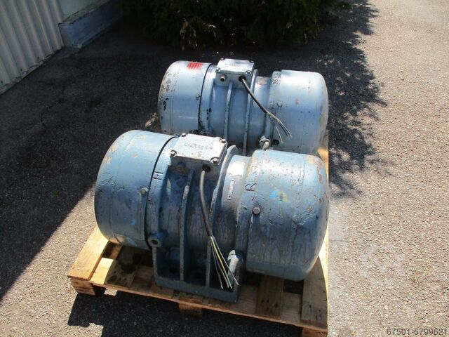 Vibrating motor, vibrating motor, UHDE Vibromotor 7.5 Kw Unwuchtmotor