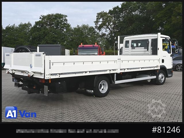 Pritschenwagen MAN TGL 7.180 Pritsche, LBW, 2x AHK,  Luftfederung