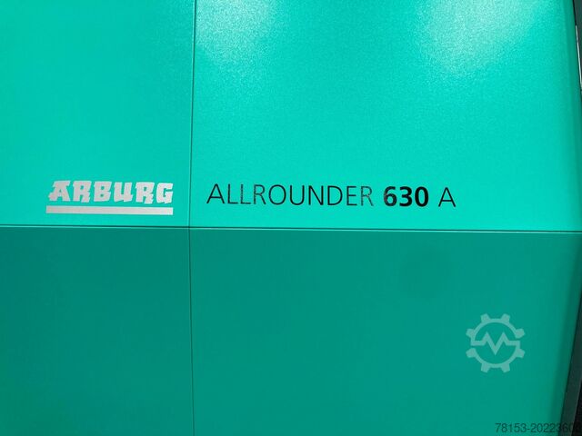 Multi-material injection moulding machine Arburg Allrounder 630A