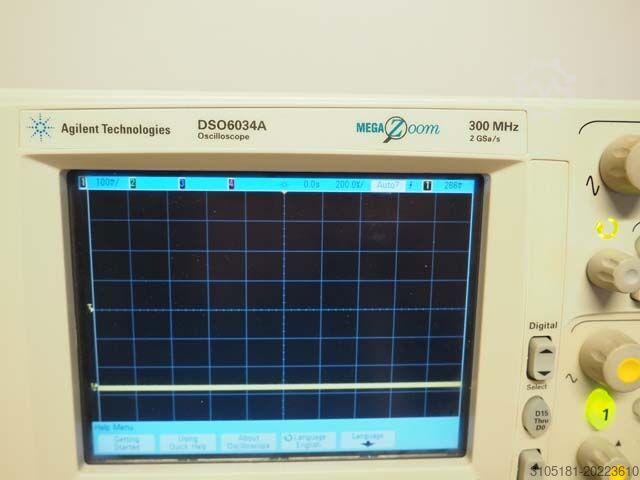 Digital oscilloscope Agilent DSO6034A