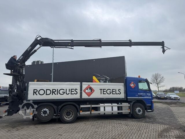Open body Volvo FM 440 6x2 / Platform / Hiab 166 D-3 Pro Crane-...