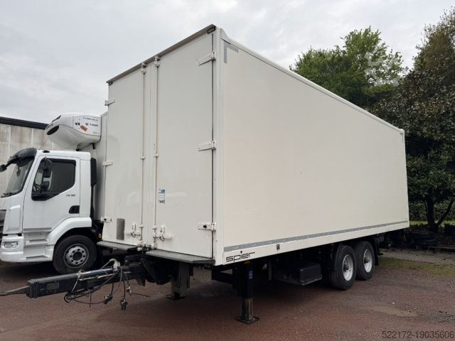 Kofferanhänger Spier Zentralachs-Kofferanhänger Durchlader/LBW/mehrfac