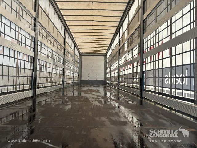 Open semitrailer with tarp Schmitz Cargobull Semitrailer Curtainsider Standard