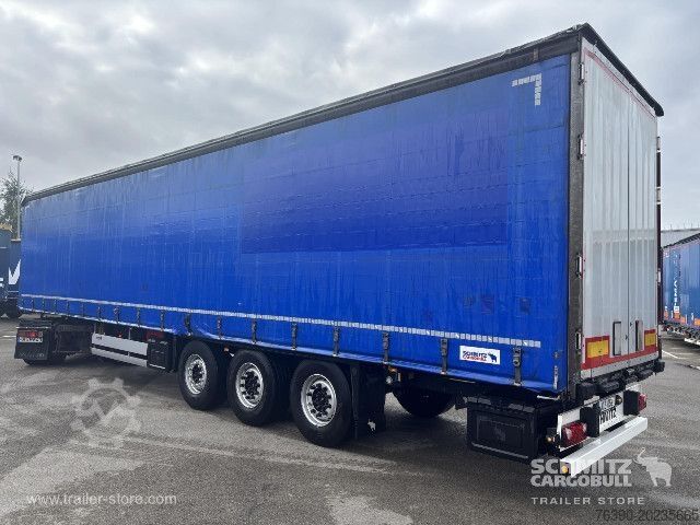 Open semitrailer with tarp Schmitz Cargobull Semitrailer Curtainsider Standard