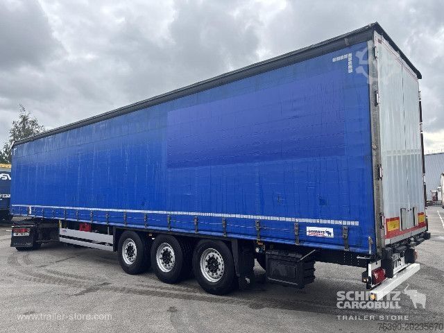 Open semitrailer with tarp Schmitz Cargobull Semitrailer Curtainsider Standard
