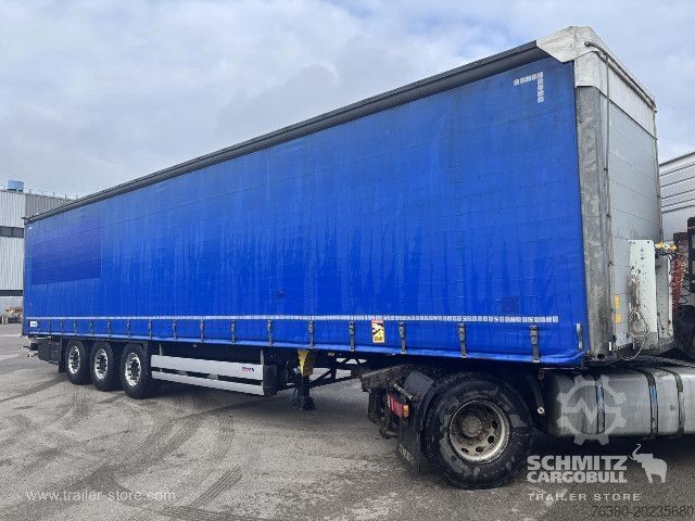 Open semitrailer with tarp Schmitz Cargobull Semitrailer Curtainsider Standard
