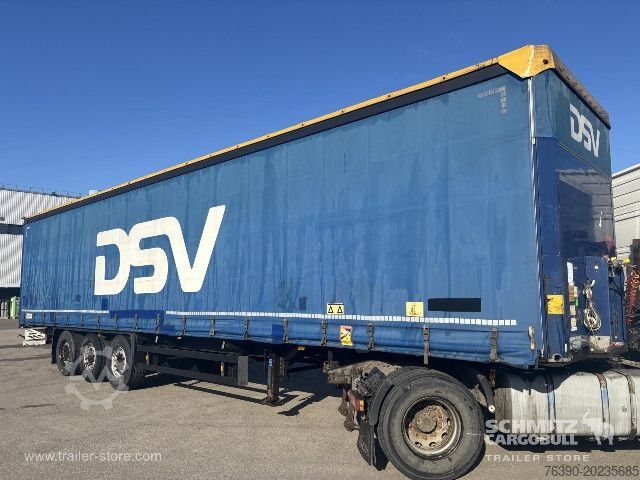 Open semitrailer with tarp Schmitz Cargobull Semitrailer Curtainsider Standard