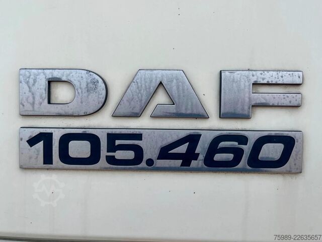 Standard tractor DAF XF 105.460 EURO 5, RETARDER, FRIGO