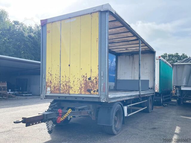 Curtain sided Lecitrailer BPW AXLES, DISC BRAKES