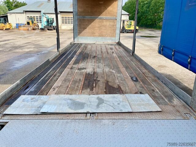 Curtain sided Lecitrailer BPW AXLES, DISC BRAKES
