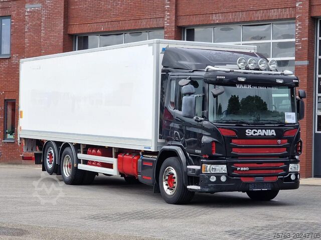 Suitcase Scania P280 6x2*4 - Box - Loadlift - Low KM - Steering...