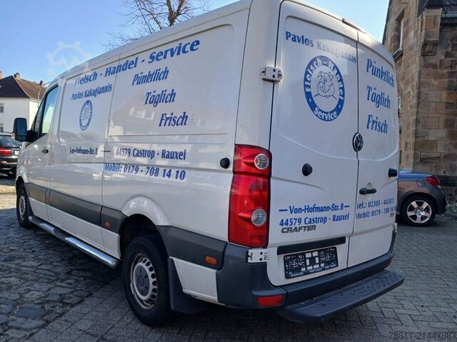 Refrigerator body van VW CRAFTER 35 ATM FRISCHEDIENST 0° FK 270° PDC ALU