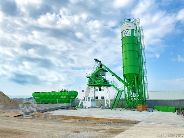 Betonmischanlage / Betonwerk FABO Concrete Batching Plant 110 m3 Compact Concrete Batching Plant