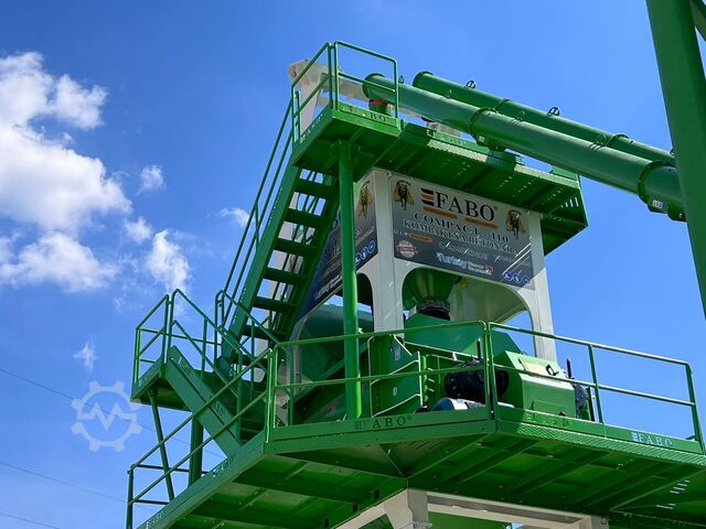 Betonmischanlage / Betonwerk FABO Concrete Batching Plant 110 m3 Compact Concrete Batching Plant