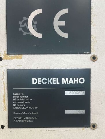 Vertikales Bearbeitungszentrum DECKEL MAHO DMU 125 P hi-dyn
