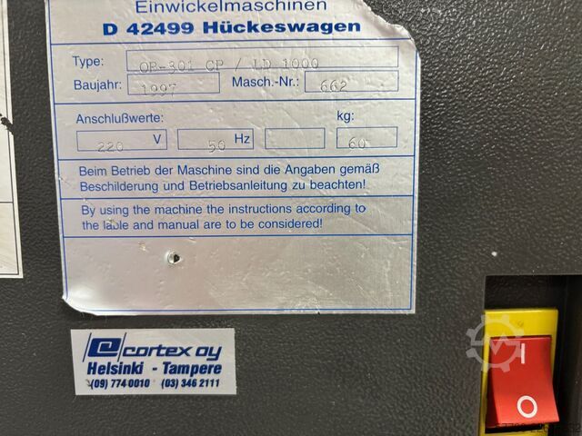 Banderoling machine Akebono OB-301 CP / LD 1000