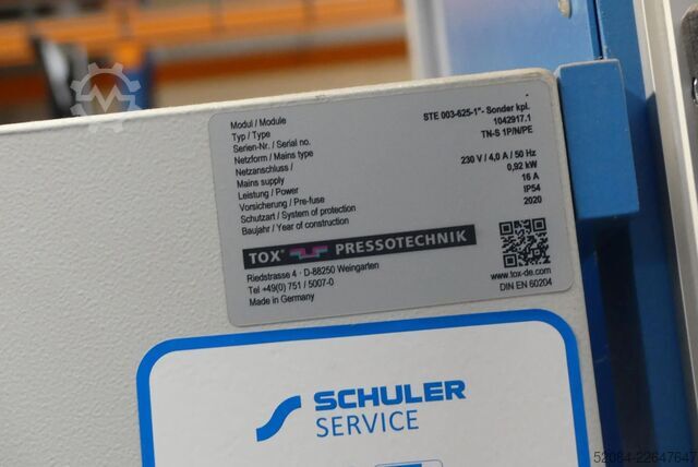 Tox -Pressotechnik Tox -Pressotechnik Typ PC050.338.A.001
