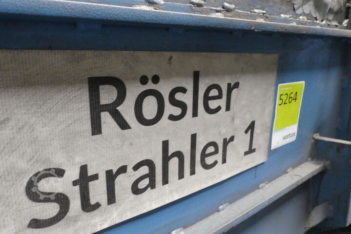 RÖSLER Durchlaufstrahlanlage Rösler RMBC 1.1