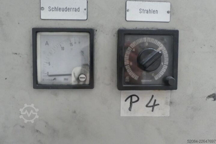 RÖSLER Durchlaufstrahlanlage Rösler RMBC 1.1