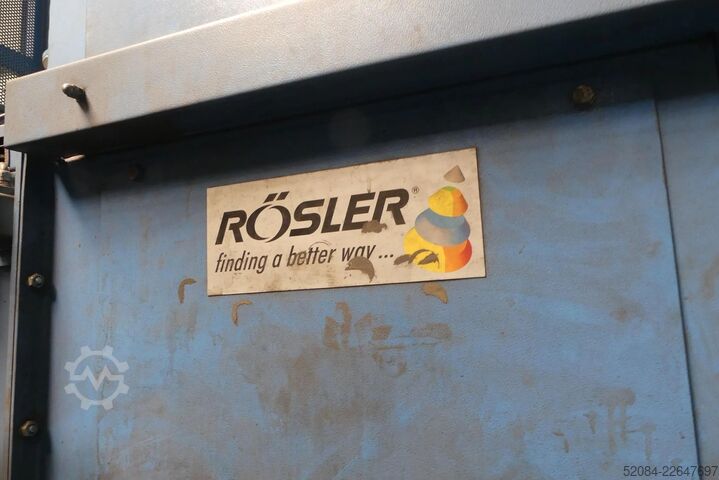 RÖSLER Durchlaufstrahlanlage Rösler RMBC 1.1