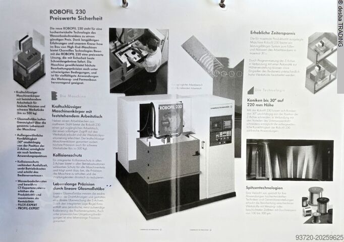 Drahterodiermaschine CHARMILLES ROBOFIL 230 F