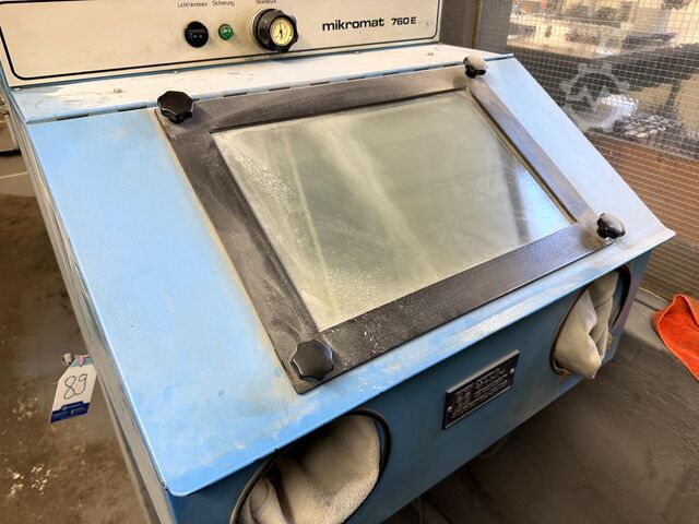 Sandblasting unit JOISTEN & KETTENBAUM MIKROMAT 760 E
