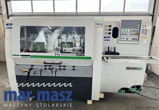 Vier-Seiten-Hobelmaschine REIGNMAC RMM416 do mokrego i suchego drewna