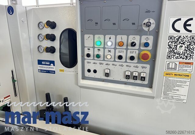 Vier-Seiten-Hobelmaschine REIGNMAC RMM416 do mokrego i suchego drewna