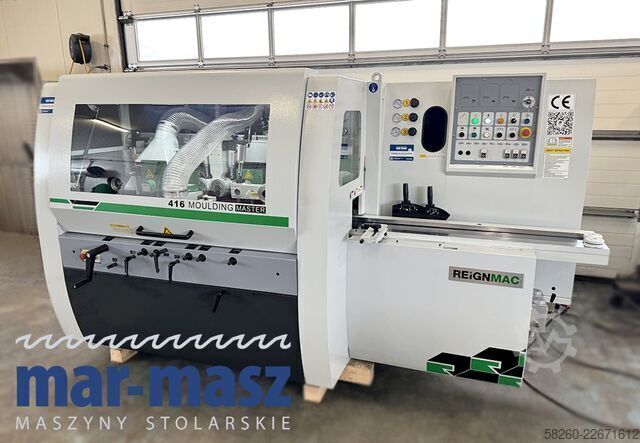 Vier-Seiten-Hobelmaschine REIGNMAC RMM416 do mokrego i suchego drewna