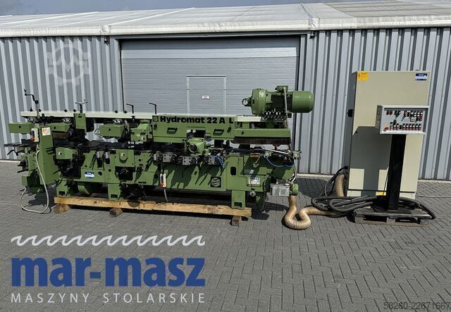 Vierseiten-Nasshobel WEINIG Hydromat 22 AL na 8 głowic