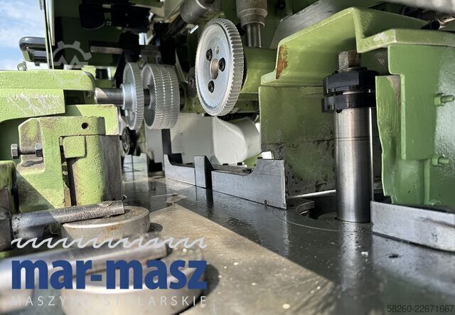 Vierseiten-Nasshobel WEINIG Hydromat 22 AL na 8 głowic