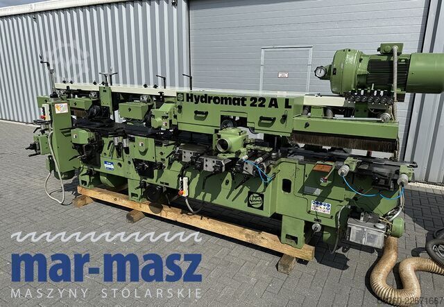 Vierseiten-Nasshobel WEINIG Hydromat 22 AL na 8 głowic