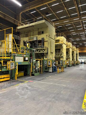 Pressenlinie Weingarten/Schuler 1x ZS1600.48  &  3x P4E2 SQB 1000 & 1xDPQV4-1000
