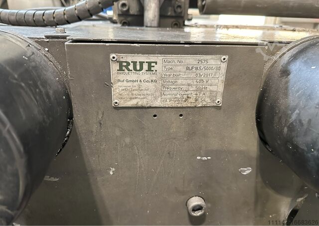 Brikettierpresse RUF 18,5/5000/80