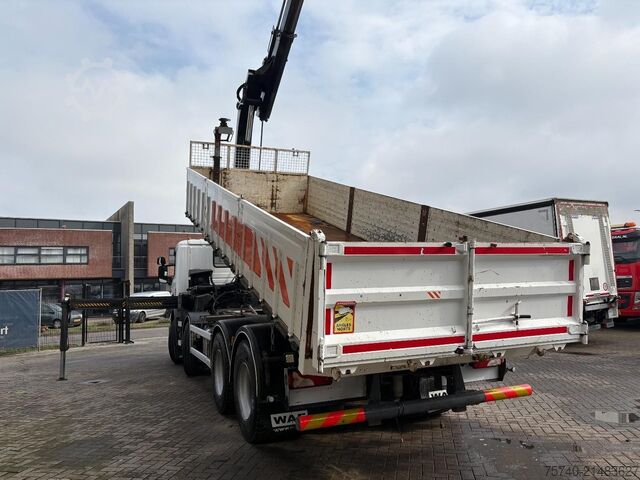 Kipper mit Kran Scania P360 + 8x4 + HIAB 288 EP-5 HIPRO + REMOTE + EURO 5