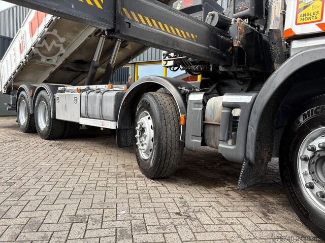 Kipper mit Kran Scania P360 + 8x4 + HIAB 288 EP-5 HIPRO + REMOTE + EURO 5