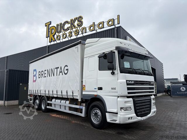 Schiebeplane DAF XF 105.410 + EURO 5 + 6X2 + LIFT + MANUAL
