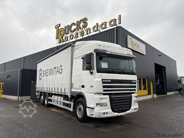Schiebeplane DAF XF 105.410 + EURO 5 + 6X2 + LIFT + MANUAL