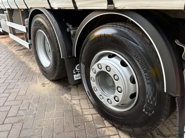 Schiebeplane DAF XF 105.410 + EURO 5 + 6X2 + LIFT + MANUAL