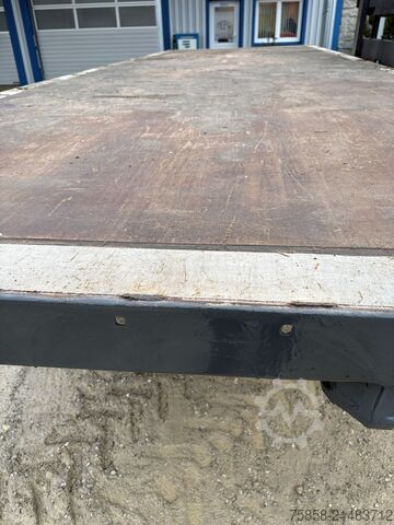 Wechselpritsche offen Krone 7,82m BDF Baustoff Zurringe Kranbar