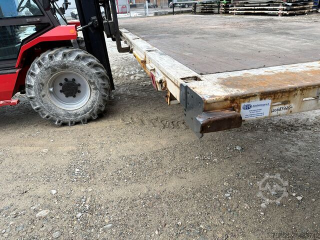 Wechselpritsche offen Krone 7,82m BDF Baustoff Zurringe Kranbar