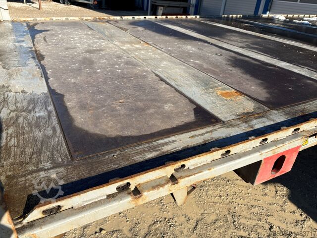 Wechselpritsche Plattform Krone Jumbo Plattform 7,82 mit Lochleiste