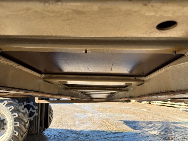 Wechselpritsche Plattform Krone Jumbo Plattform 7,82 mit Lochleiste