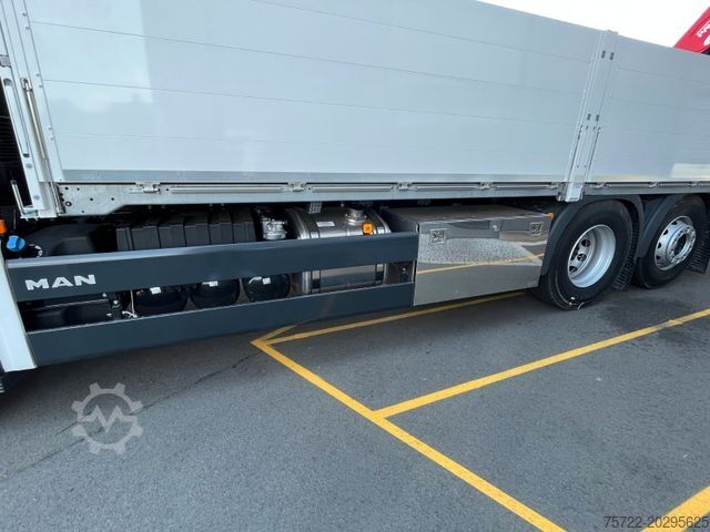 LKW mit Pritsche (offen) MAN TGX 26.520 BL 6x2-4 KRAN FASSI SOFORT VERFÜGBAR!