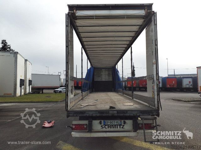 Open semitrailer with tarp Schmitz Cargobull Semitrailer Curtainsider Standard