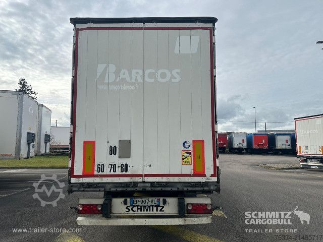Open semitrailer with tarp Schmitz Cargobull Semitrailer Curtainsider Standard